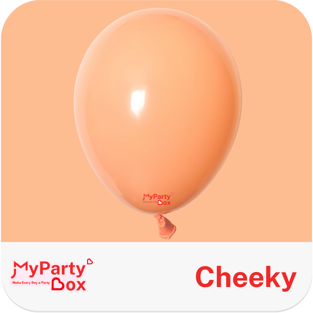 Tuftex Cheeky Latex Balloon Color Chart