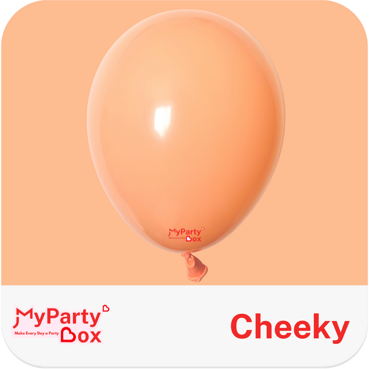 Tuftex Cheeky Latex Balloon Color Chart