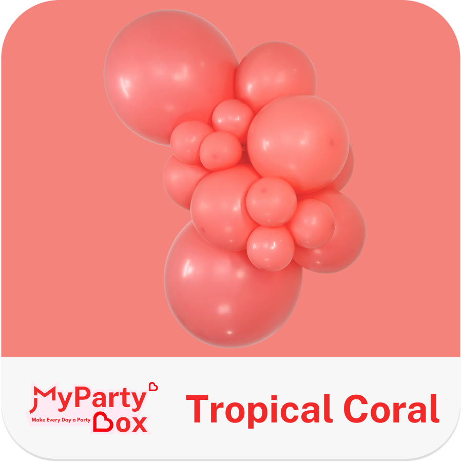 Sempertex Tropical Coral Latex Balloon Cluster
