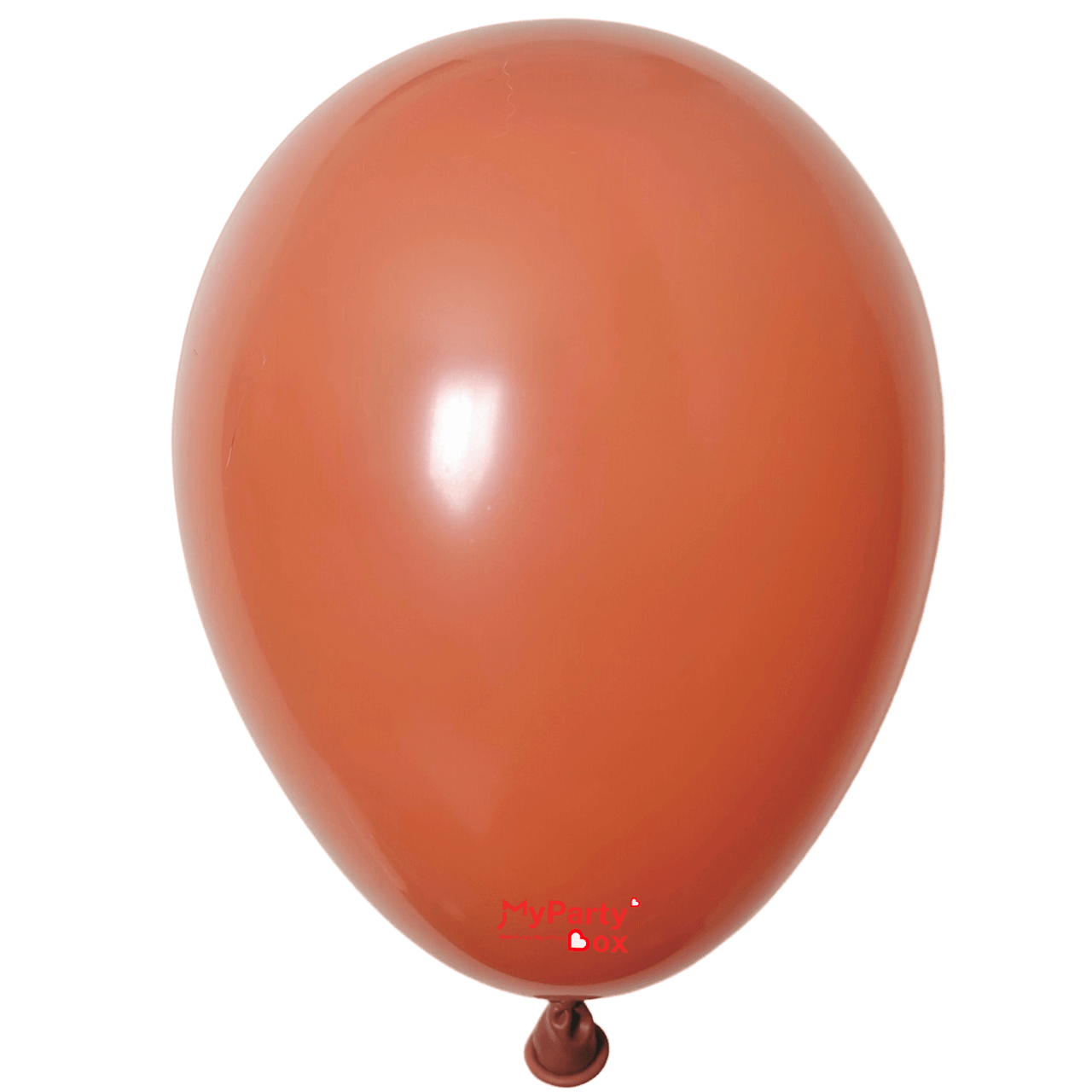 Burnt Orange  Latex Balloon