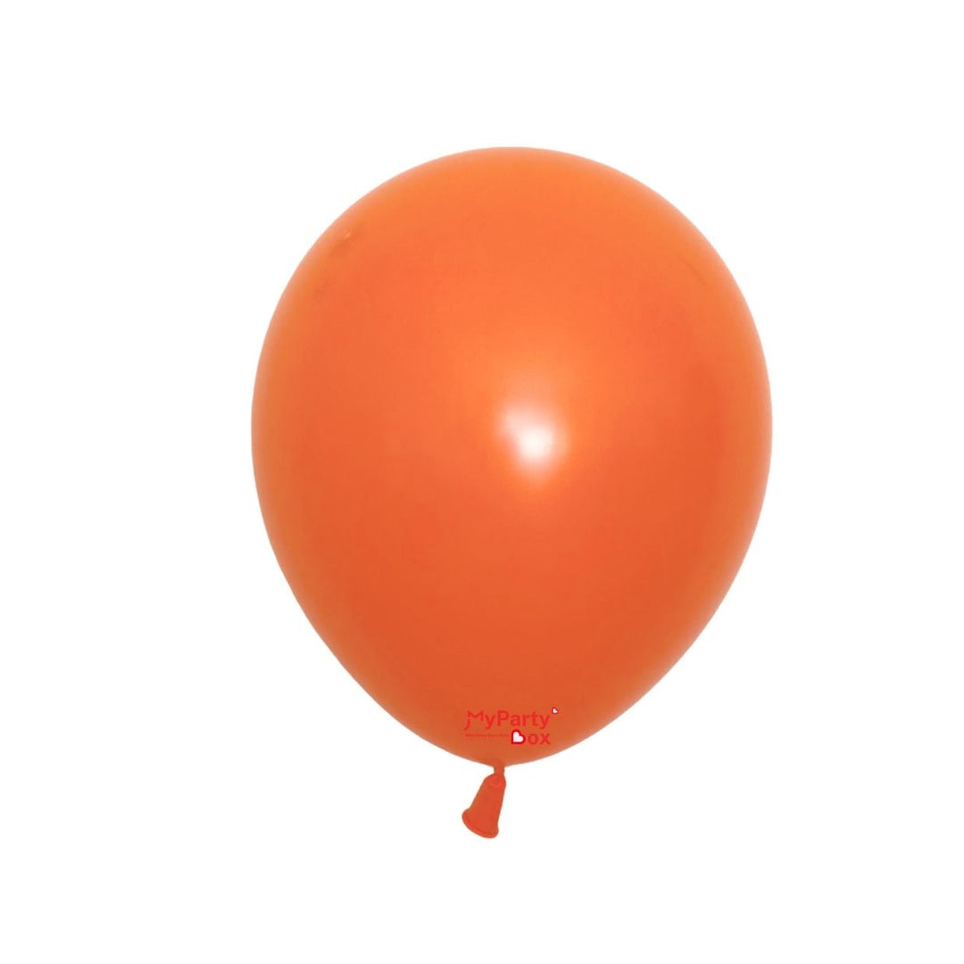 Sempertex Orange Latex Balloon Regular Size 12"(30cm)