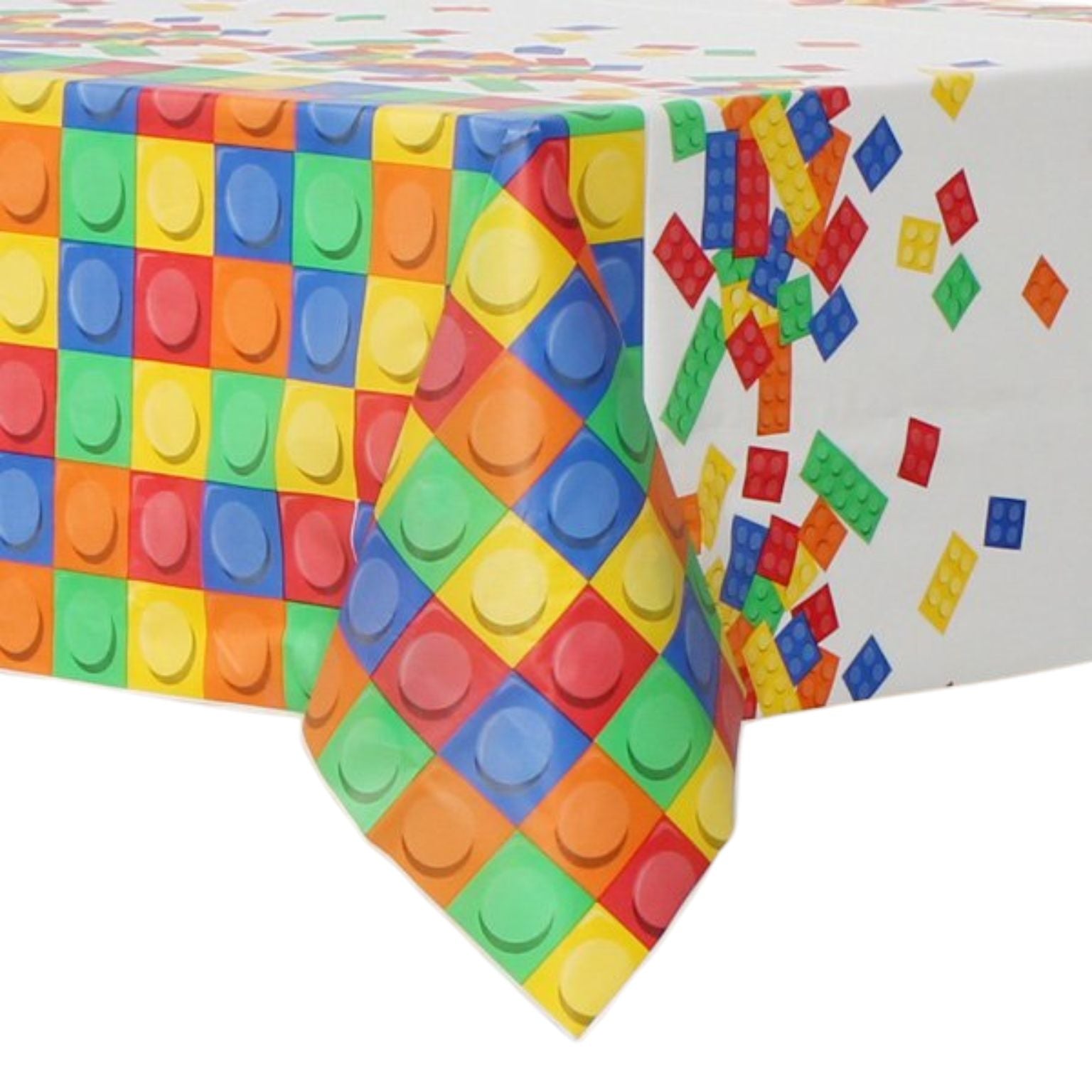 Amscan Lego Block Party All Over Print Plastic Tablecover