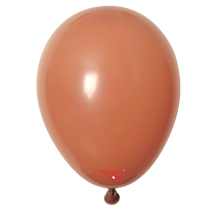 Tuftex Burnt Orange Latex Balloon Large Size 16"(45cm)