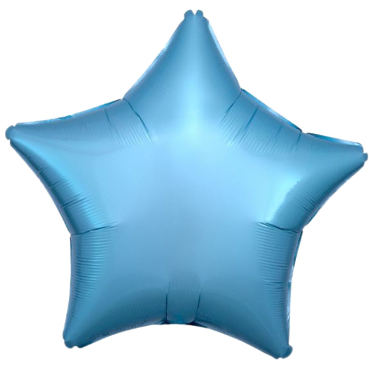 Anagram Metallic Pearl Pastel Blue Star Foil Balloon