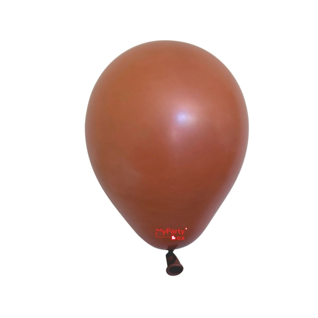 Sempertex Terracotta Latex Balloon Regular Size 12"(30cm)