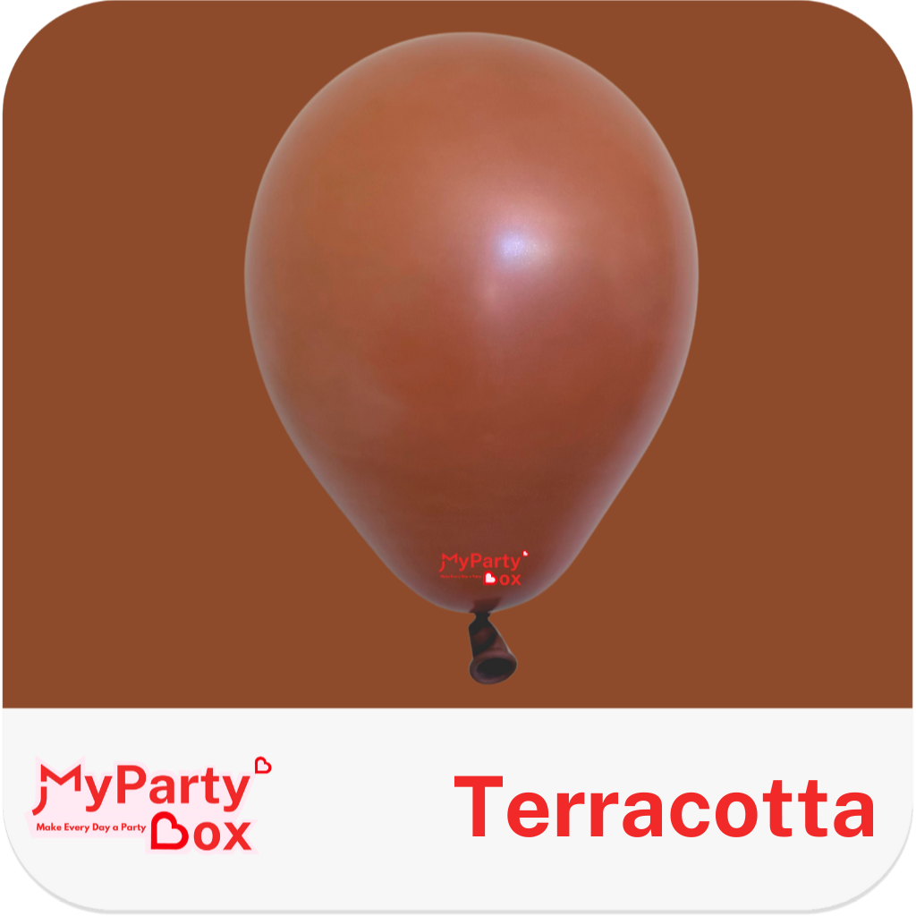 Sempertex Terracotta Latex Balloon Color Chart
