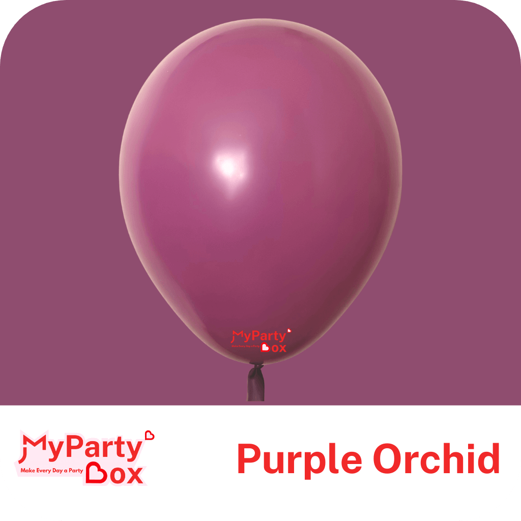 12"(30cm) Fashion Purple Orchid Regular Latex Balloon