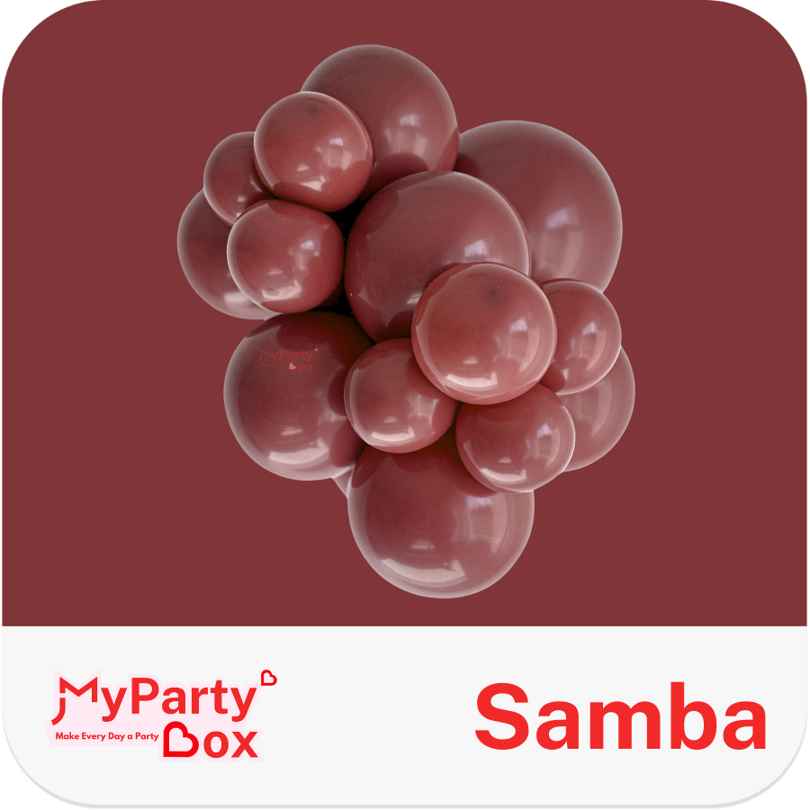 Tuftex Samba Latex Balloon Cluster
