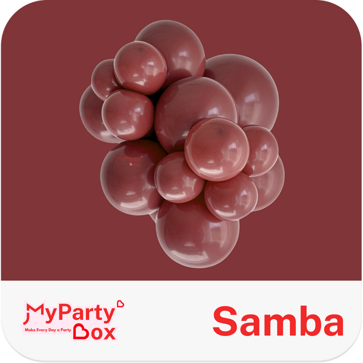 Tuftex Samba Latex Balloon Cluster