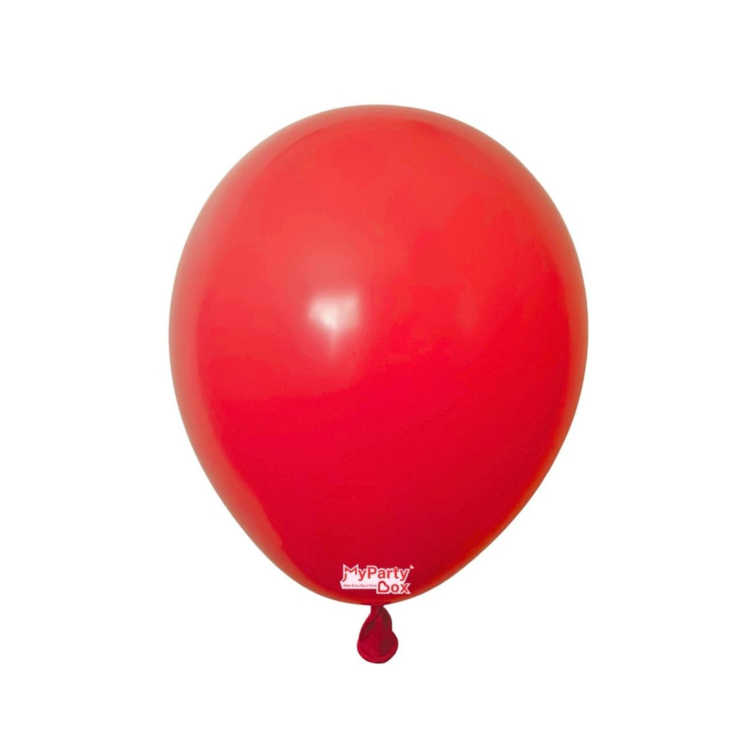 Sempertex Red Latex Balloon Regular Size 12"(30cm)
