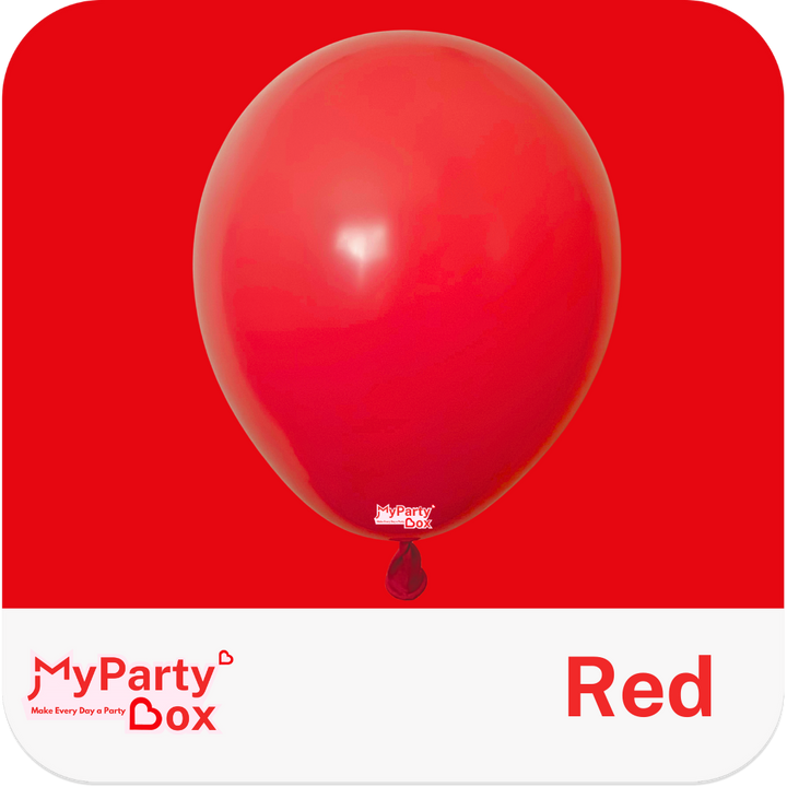 Sempertex Red Latex Balloon Color Chart