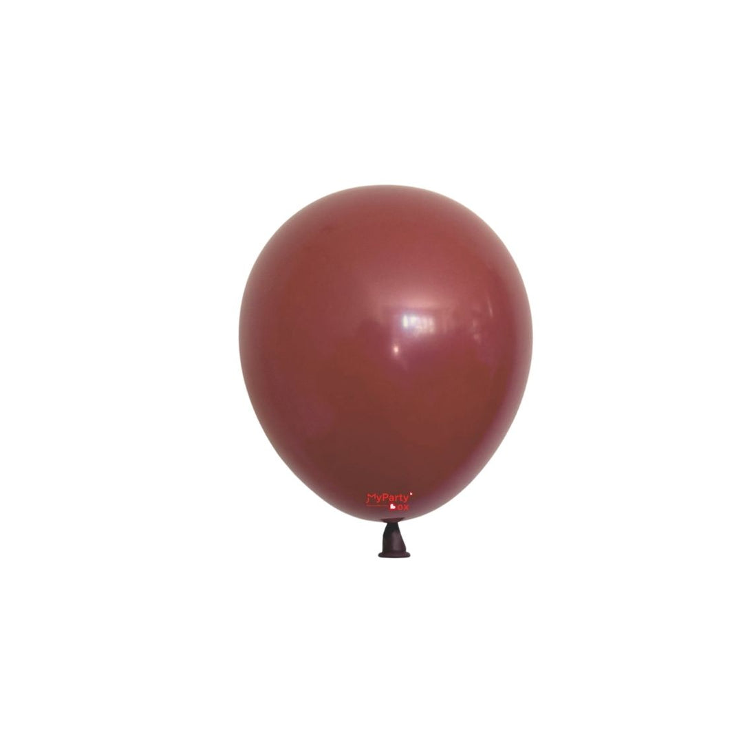 Sempertex Merlot Latex Balloon Mini Size 5"(12cm)