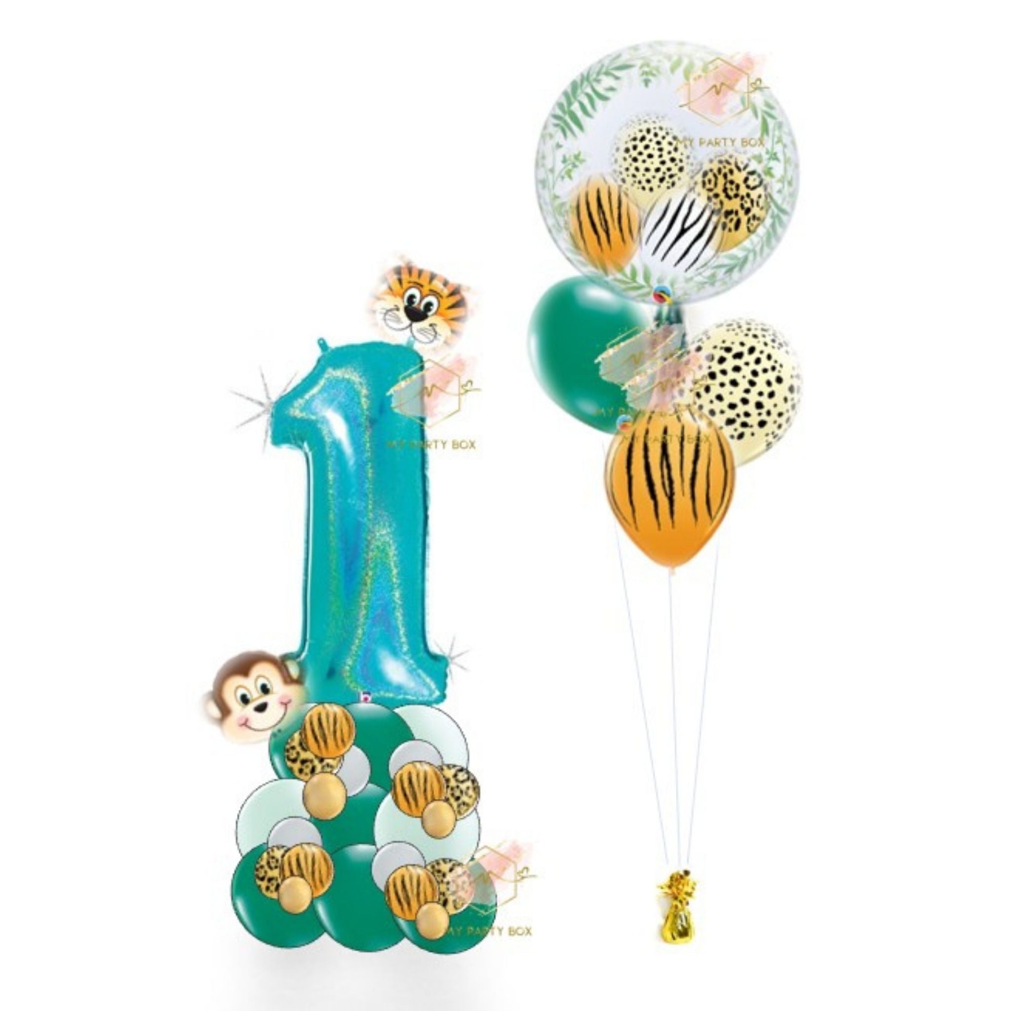 My Party Box Jungle Balloon Bouquet 
