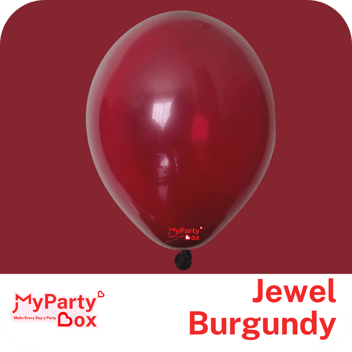 3ft (90cm) Jewel Sparkling Burgundy Super Jumbo Latex Balloon