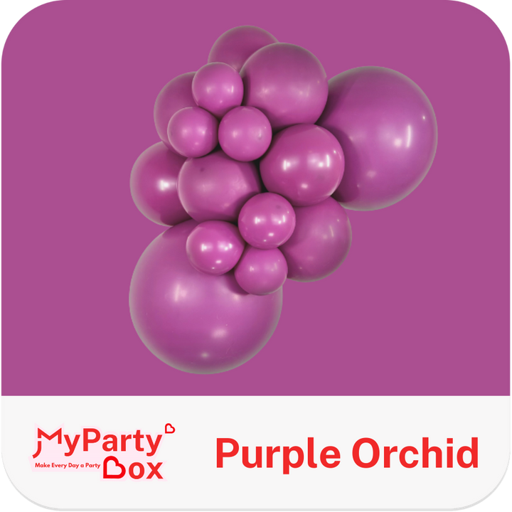 Sempertex Purple Orchid Latex Balloon Cluster