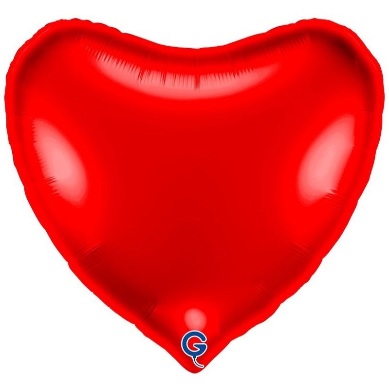 Jumbo Foil Heart Shape balloon in Red