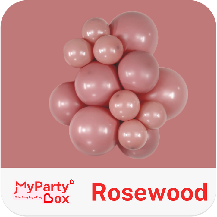 Sempertex Rosewood Latex Balloon Cluster