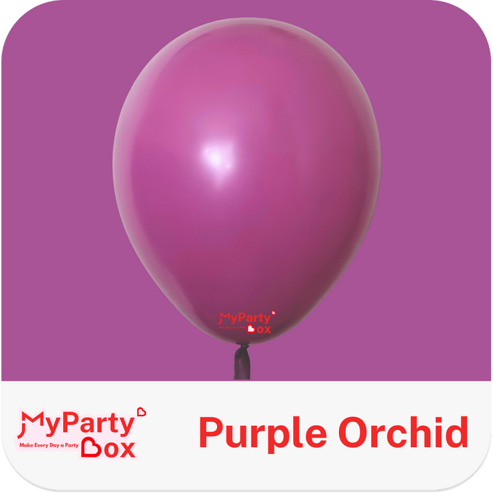 Sempertex Purple Orchid Latex Balloon Color Chart