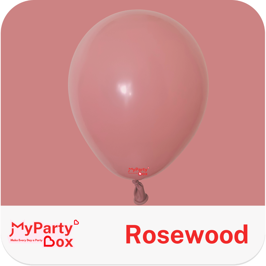Sempertex Rosewood Latex Balloon Color Chart