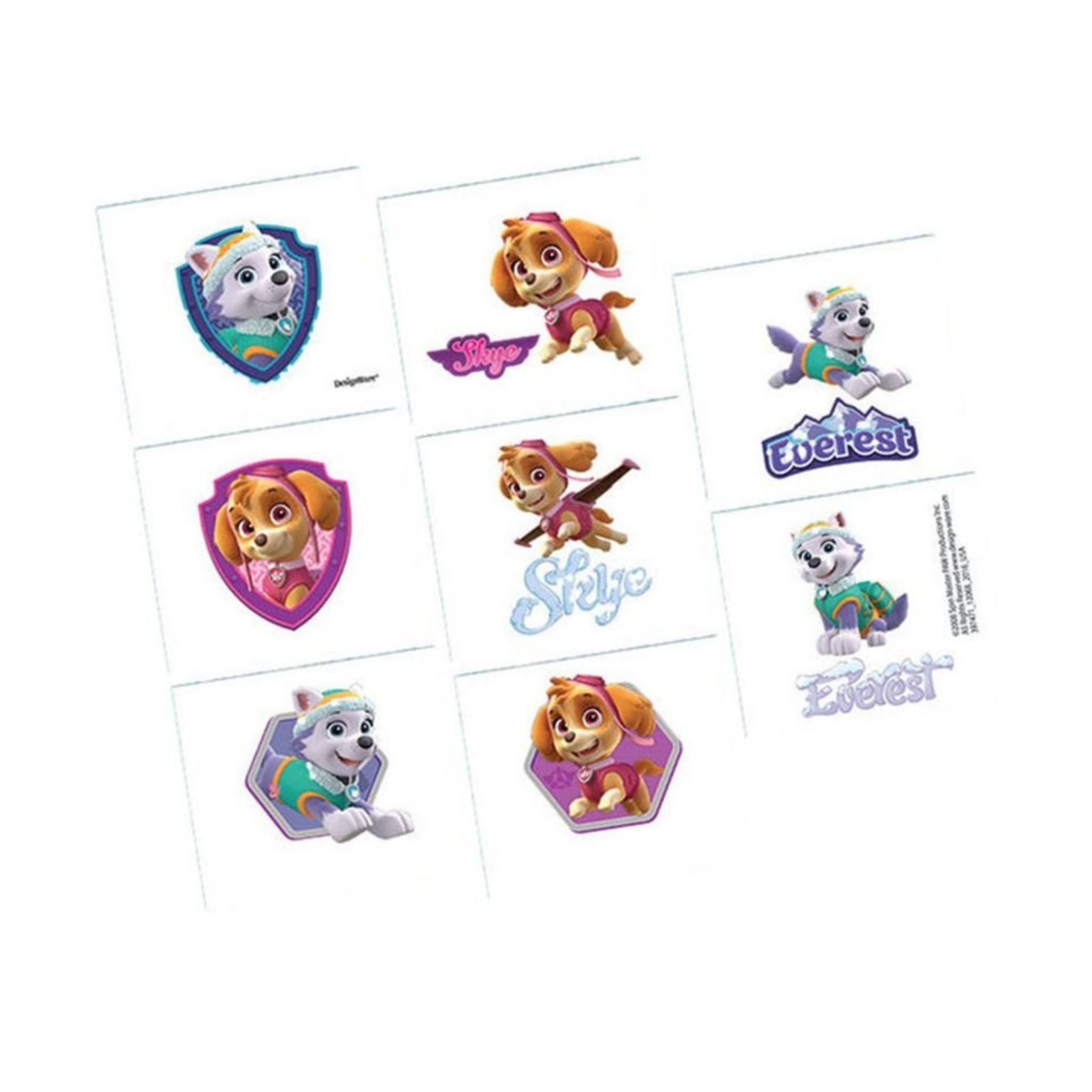 Paw Patrol  Tattoos favour