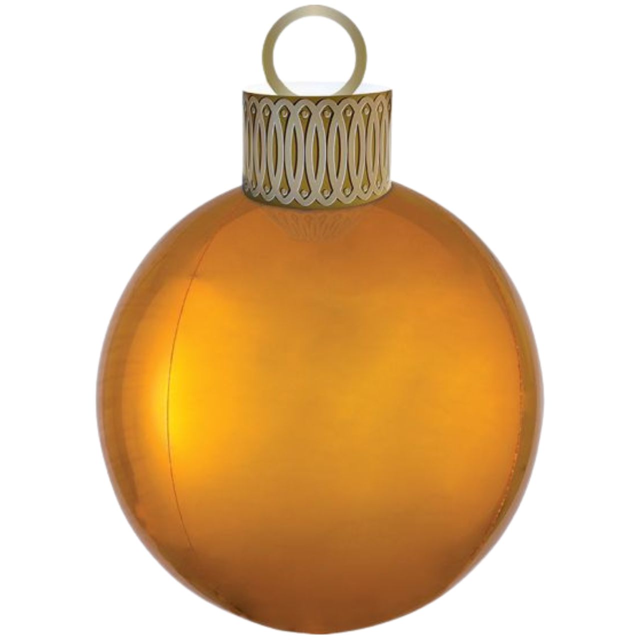 Anagram Gold Christmas Ornament Foil Balloon
