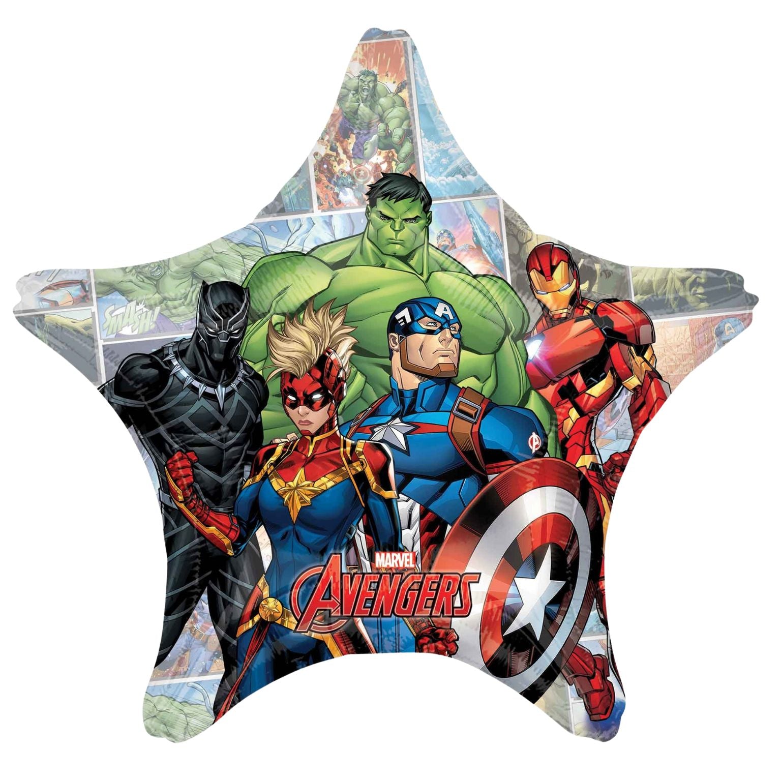 Anagram Avengers Powers Unite Jombo Star Foil Balloon