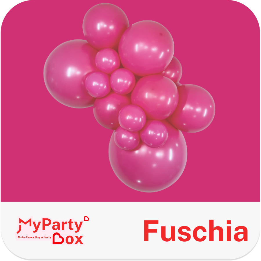 Sempertex Fuchsia Latex Balloon Balloon Chart