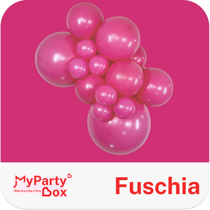 Sempertex Fuchsia Latex Balloon Balloon Chart
