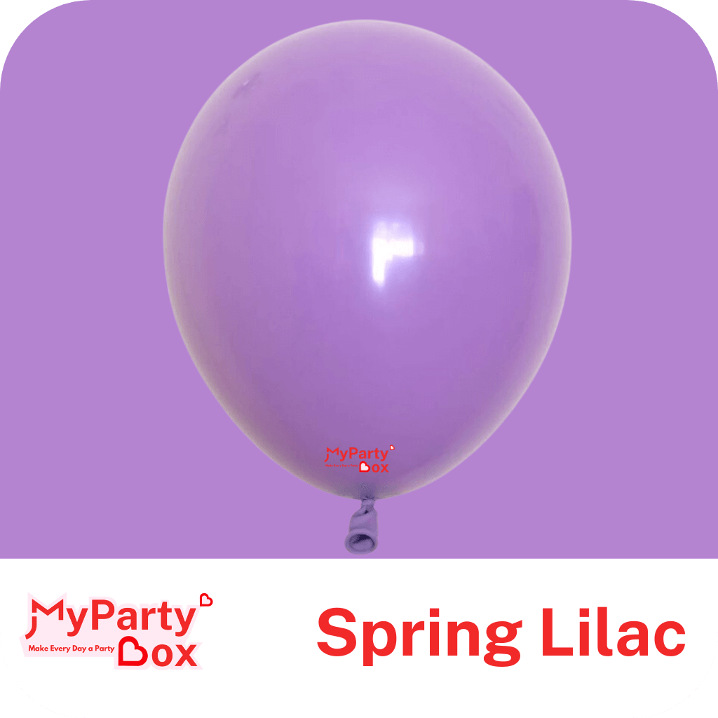 11" (28cm) Fashion Spring Lilac Latex Balloon