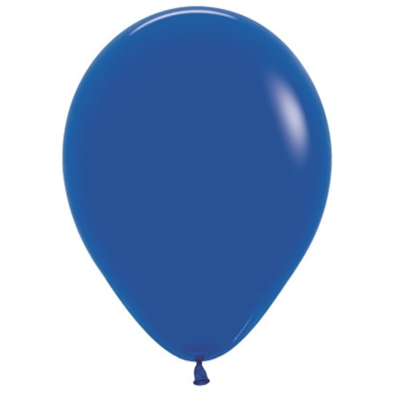 12" Royal Blue Latex Balloon