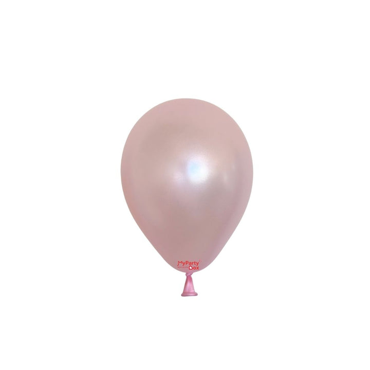 Sempertex Satin Pink Latex Balloon Mini Size 5(12cm)