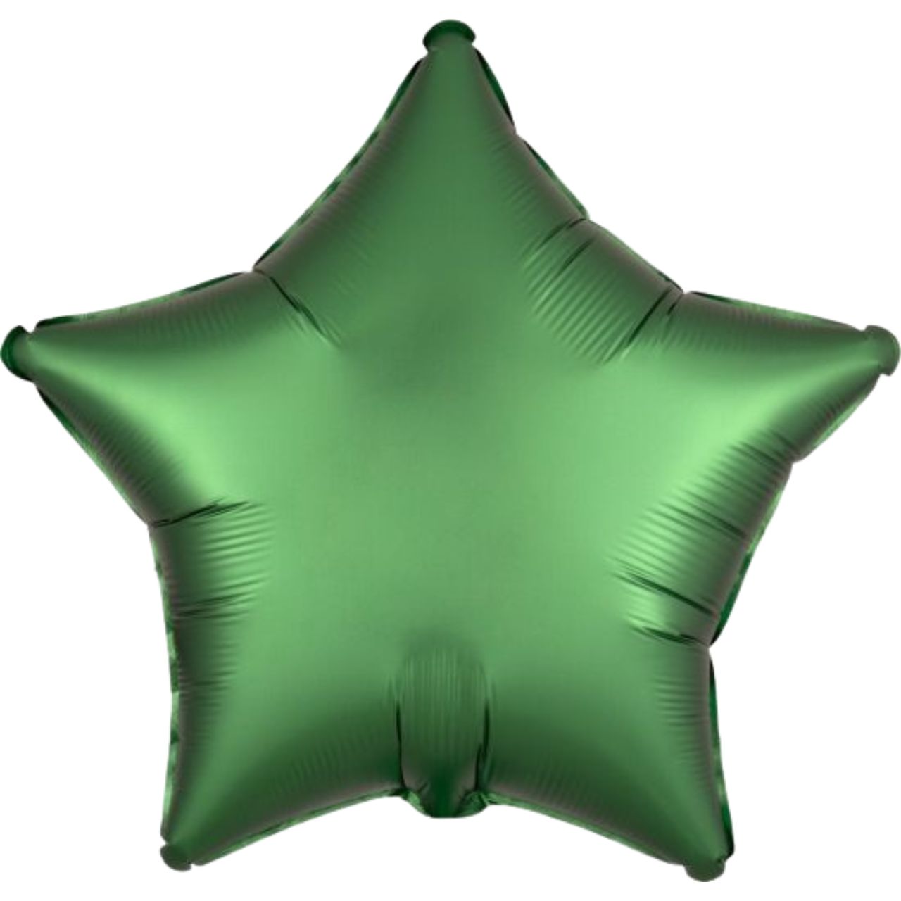 Anagram Satin Luxe Emerald Green Star Foil Balloon (unpackaged)