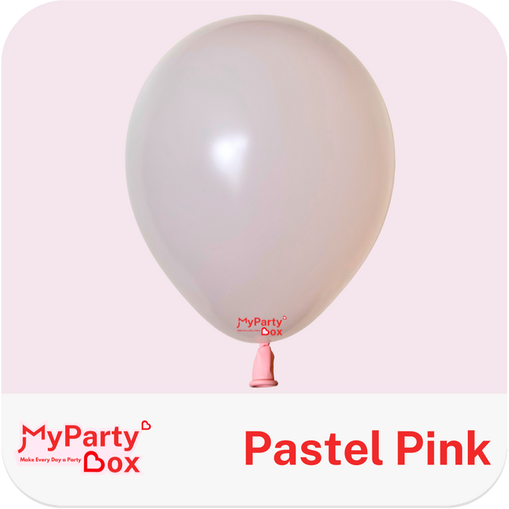 Sempertex Pastel Matte Pink Latex Balloon Color Chart