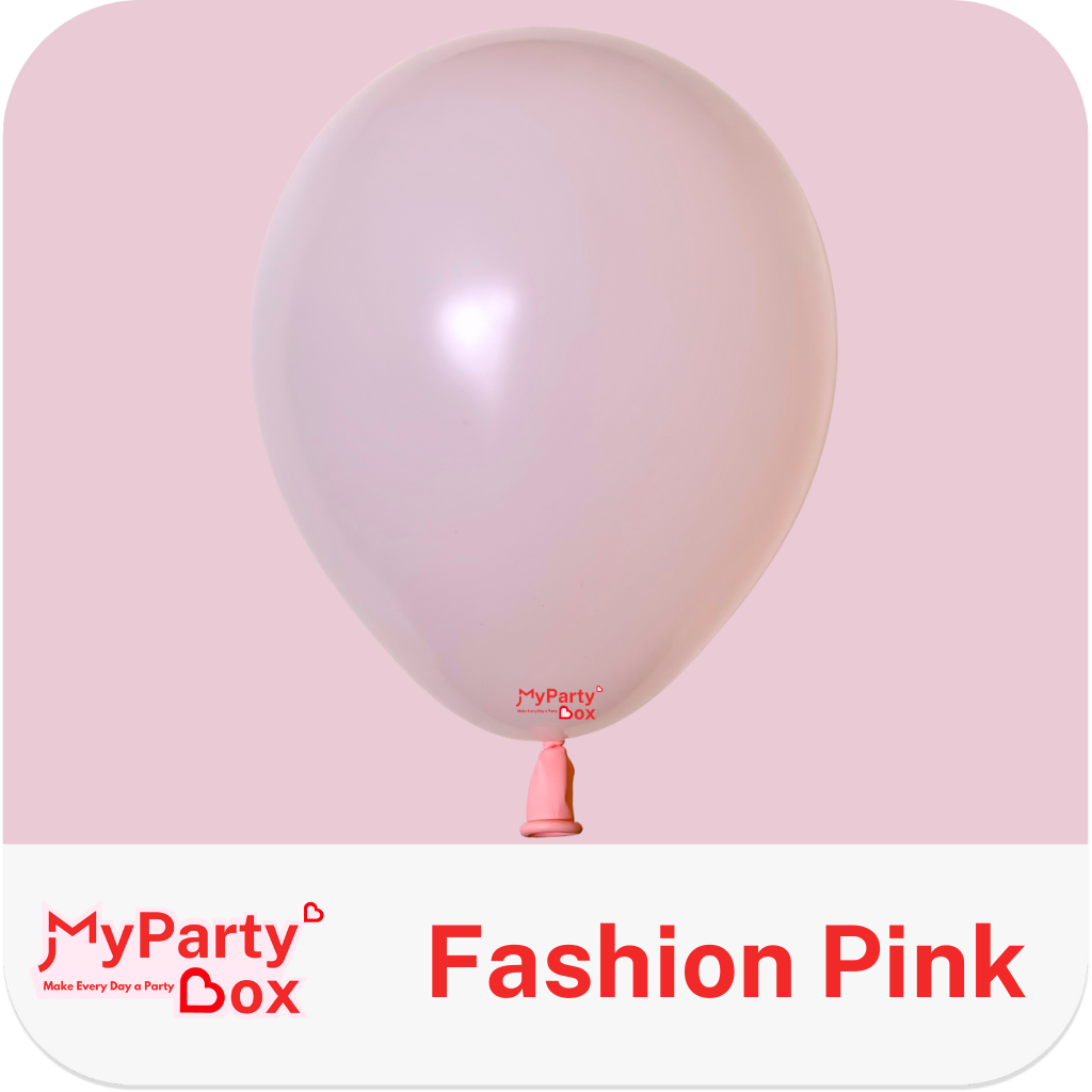 Sempertex Fashion Pink Latex Balloon Color Chart