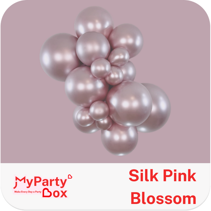 Sempertex Silk Pink Blossom Latex Balloon Cluster