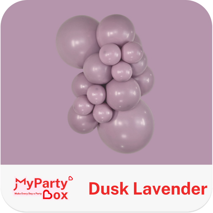 Sempertex Dusk Lavender Latex Balloon Cluster
