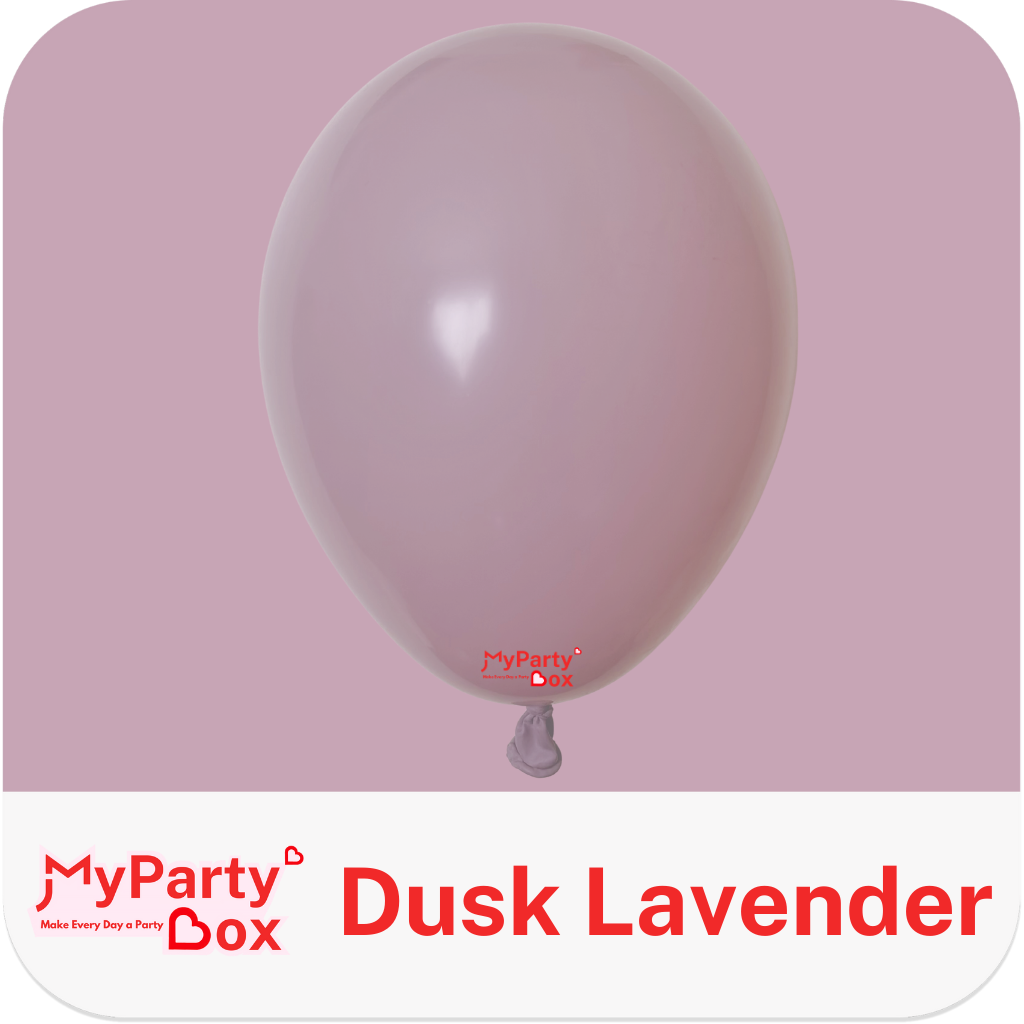 Sempertex Dusk Lavender Latex Balloon Color Chart