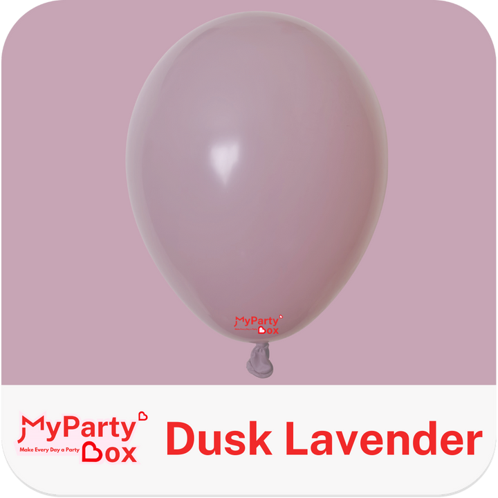 Sempertex Dusk Lavender Latex Balloon Color Chart