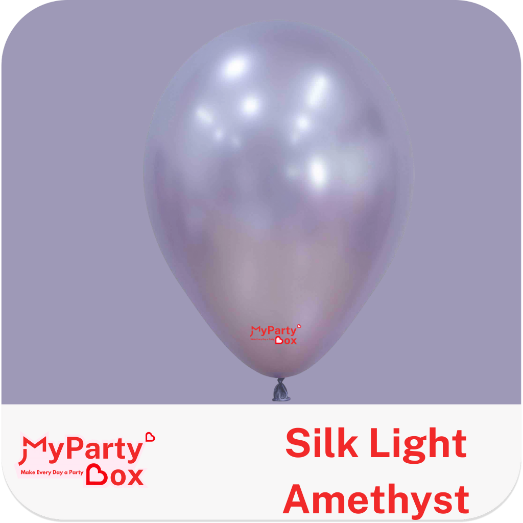 Sempertex Silk Light Amethyst Balloon Color Chart