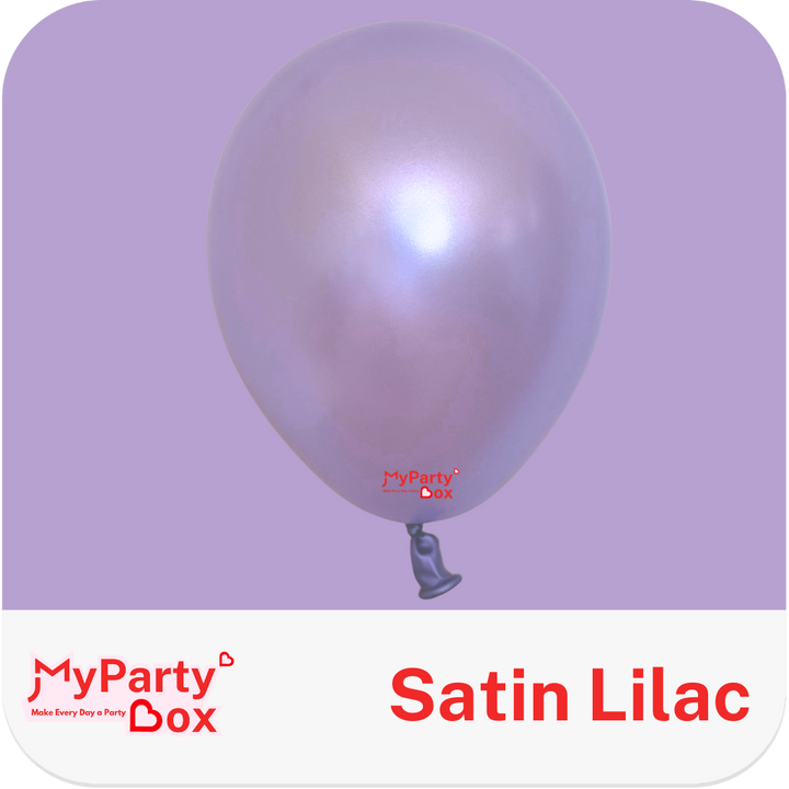 Sempertex Satin Lilac Latex Balloon Color Chart