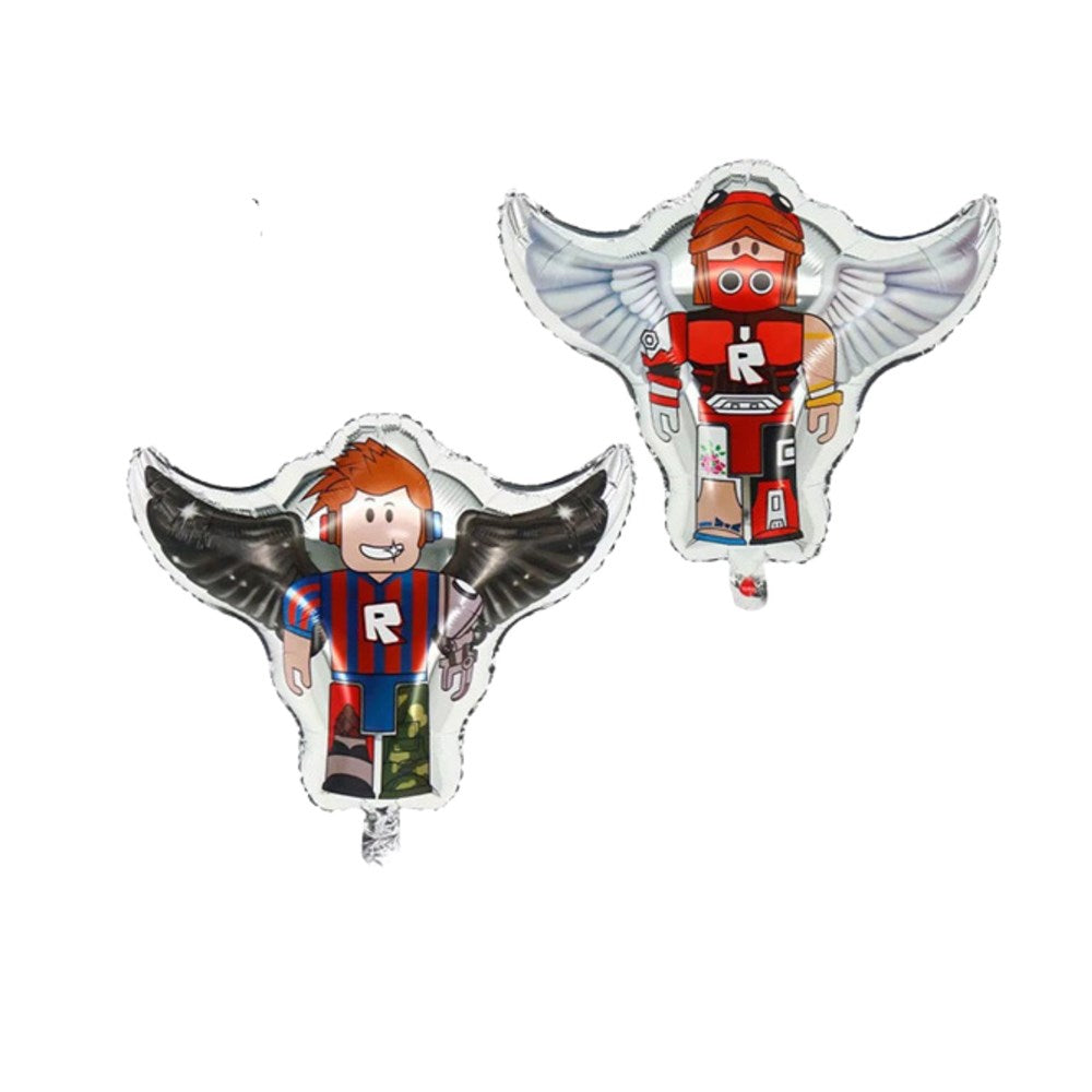 Roblox with Wings Air Fill Foil Balloonl Roblox Party Supplies ...