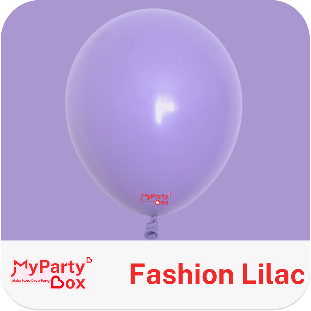 Sempertex Fashion Lilac latex Balloon Color Chart