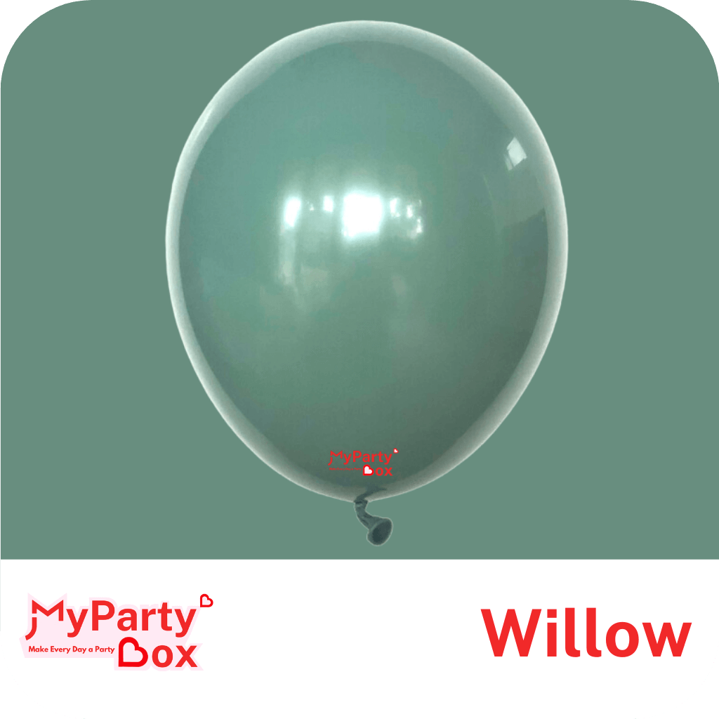 5"(12cm) Fashion Willow Mini Latex Balloon