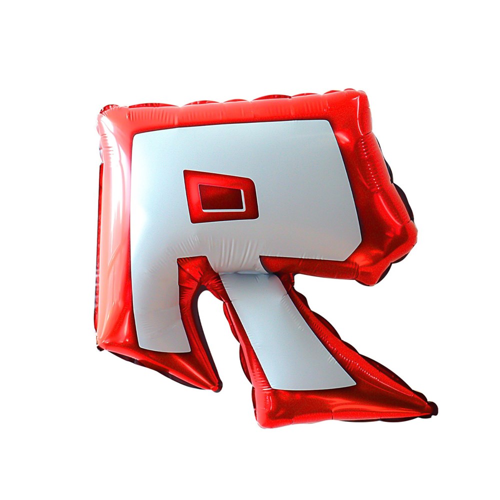 Roblox - R Sign Foil Balloon  (unpackaged)
