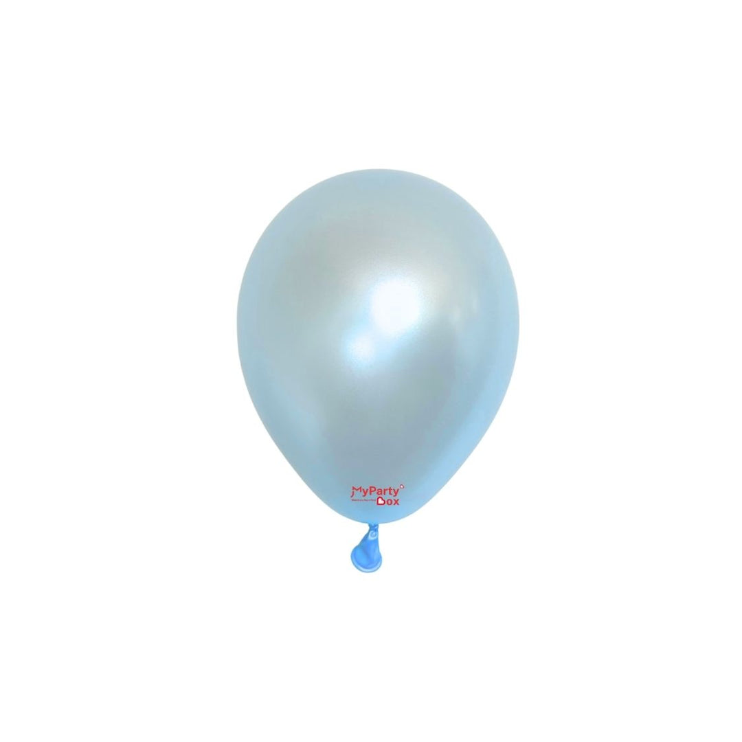 Sempertex Satin Blue Latex Balloon 5"(12cm)