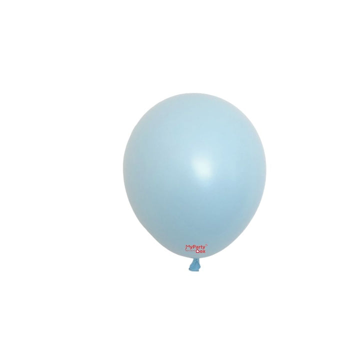 Sempertex Pastel Matte Blue Latex Balloon Mini Size 5"(12cm)