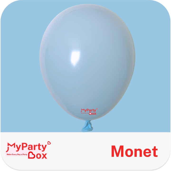 Tuftex Monet Latex Balloon Color Chart