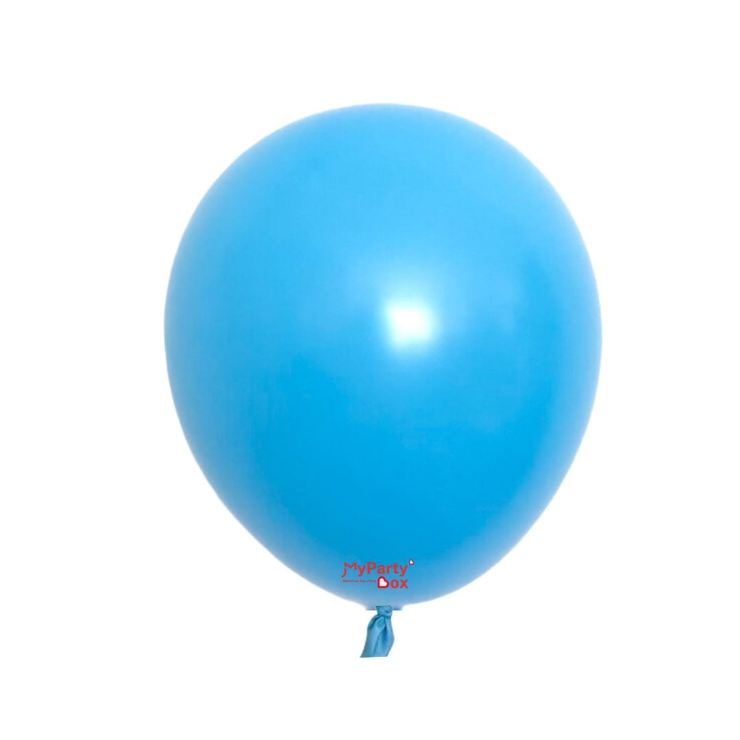 Sempertex Fashion Blue Latex Balloon  Regular Size 12"(30cm)