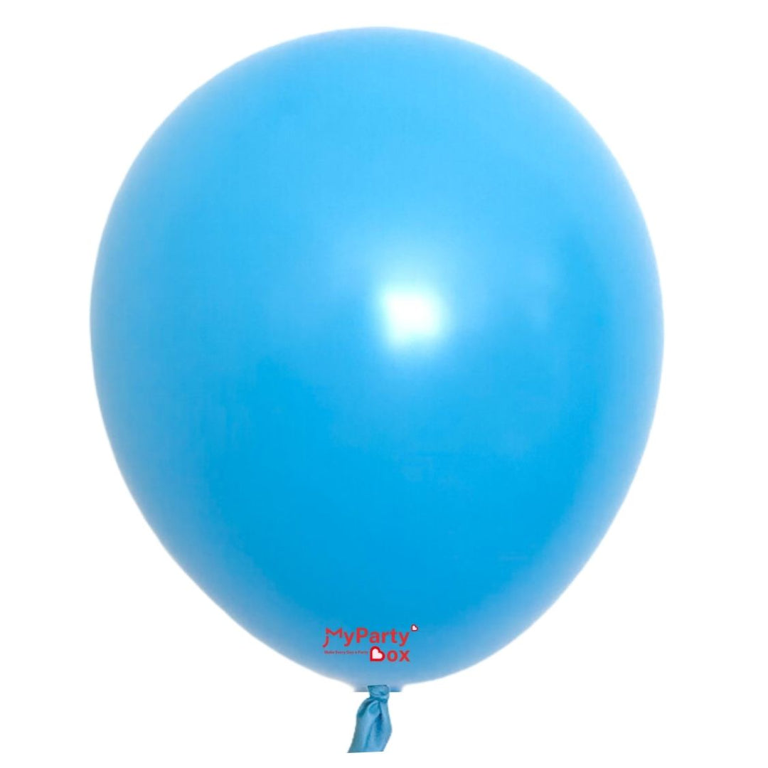 Sempertex Fashion Blue Latex Balloon Large Size 18"(45cm)