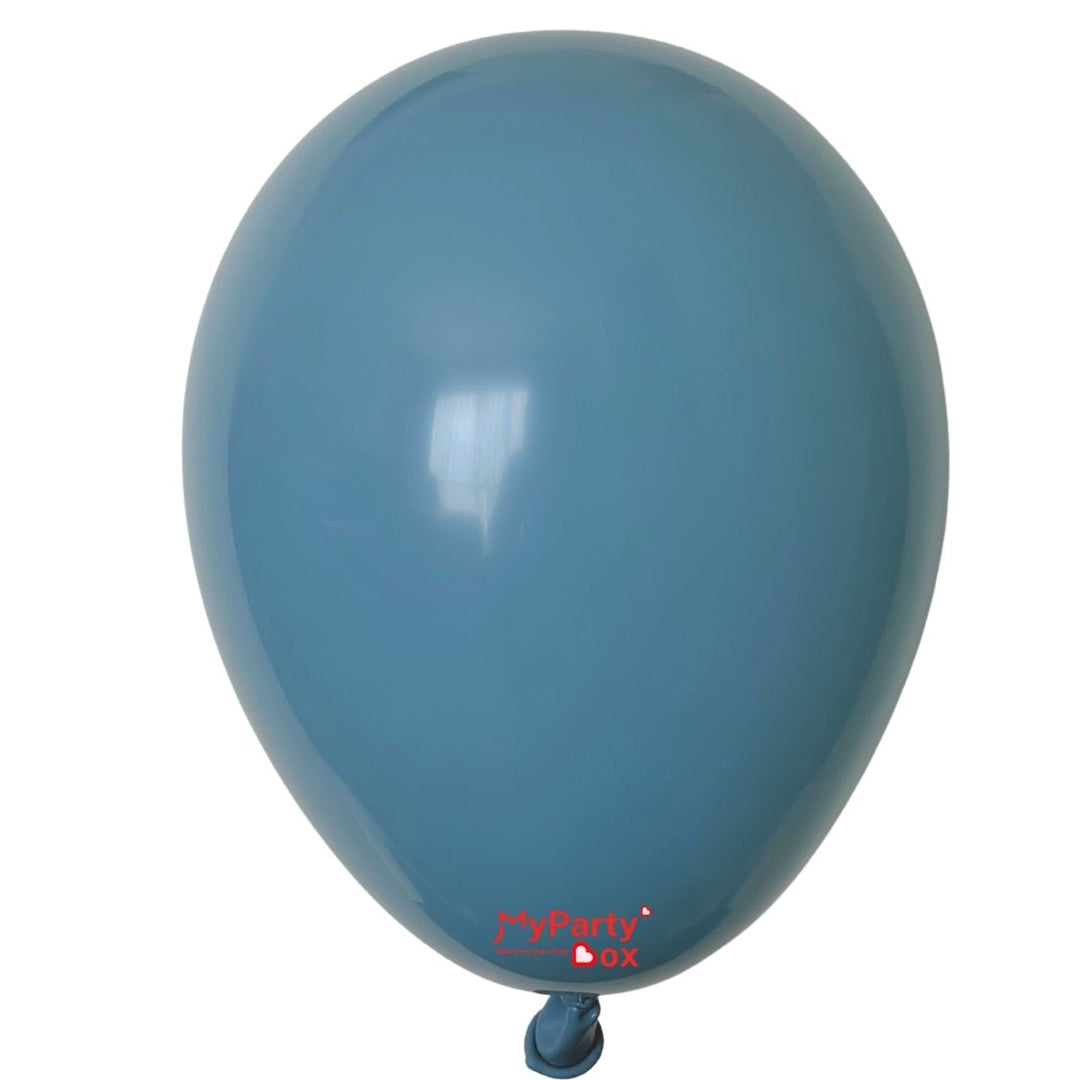 Tuftex Blue Slate Latex Balloon Large Size 16"(45cm)